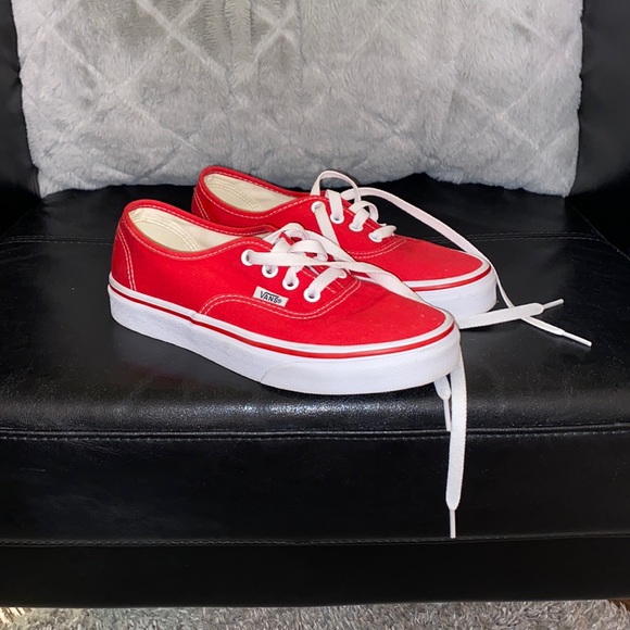 Vans Shoes - Vans Red Shoe. Women’s US Size 6.5.